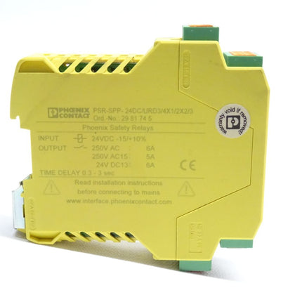 Phoenix Contact 2981745 PSR-SPP-24DC/URD3/4X1/2X2/3 29 81 74 5 Safety Relay