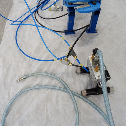 Ideal 45-048A Wire Cable Cutter Hydraulikschere mit Festo DNC-63-40-ppv Pneumatische Schere mit Wandmontage