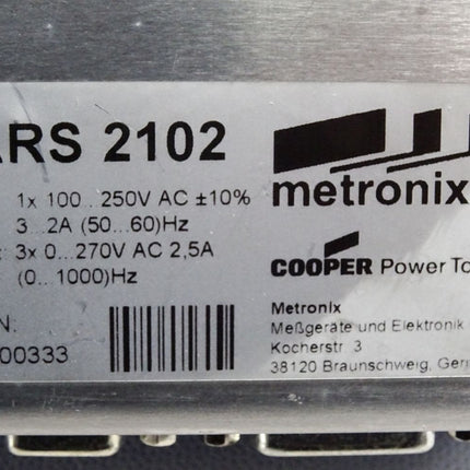 Metronix Servoregler ARS 2102 ARS2102 COOPER Power Tools - Maranos.de