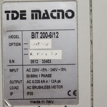 TDE Macno BIT-200-6/12