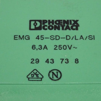 EMG 45-SD-D/LA/SI / 2943738 / 29 43 73 8 Steckdose