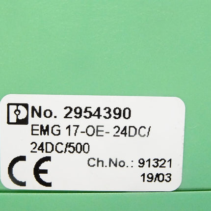 Phoenix Contact 2954390 EMG 17-OE-24DC/ 24DC/500 Solid-State-Relaismodul