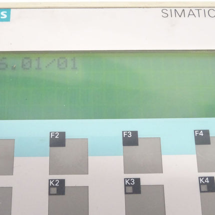 Siemens 6AV3607-1JC00-0AX0 / 6AV3 607-1JC00-0AX0 / OP7-PP Panel