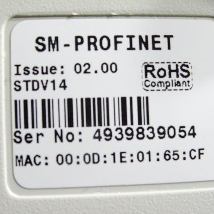 Emerson Control Techniques Unidrive SP SP1401 + SM-Applications Plus STDV34 + SM-Profinet STDV14 + Schaffner FS6008-10-07