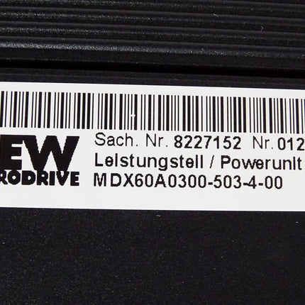 SEW Eurodrive Umrichter 30kW MCF40A0300-503-4-00 8267472 Powerunit MDX60A0300-503-4-00 8227152  Controlunit MCF40A-00