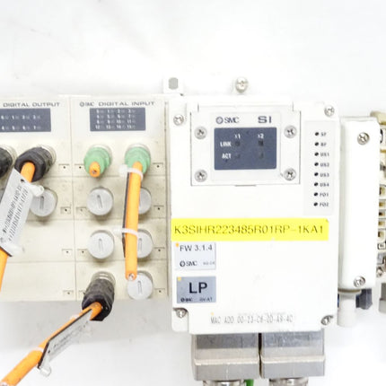 SMC Bus Modul EX245-SPR1-X165 +  EX245-DX1-X36 / EX245-DY1-X37 + VQC2201NR-5-X27