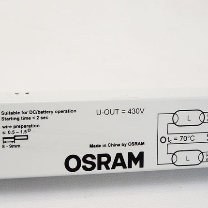 Osram Quicktronic fit T8 QT-FIT8 2x18