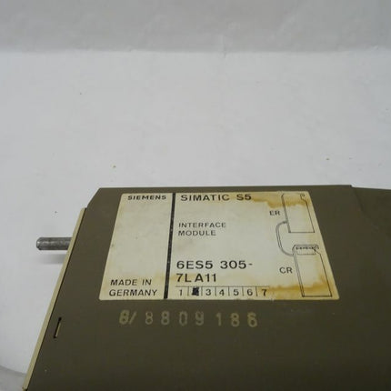 Siemens 6ES5305-7LA11 Simatic S5 6ES5 305-7LA11 E:02 Interface Module