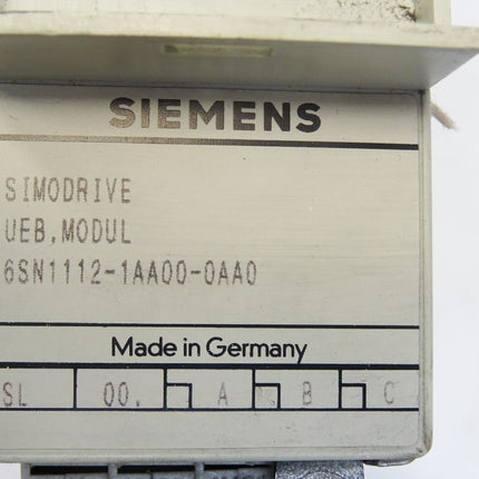 Siemens Simodrive UEB Modul 6SN1112-1AA00-0AA0 Version B