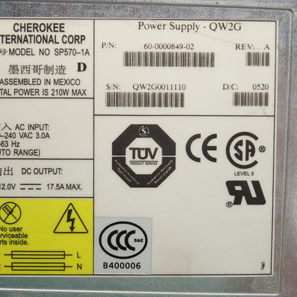 CHEROKEE SP570-1A 210W Power Supply