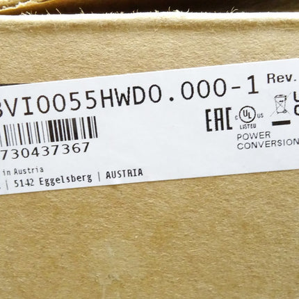 B&R Acopos Multi I0055D 8BVI0055HWD0.000-1 Rev S0 + Einsteckmodul AC0122 8BAC0122.000-1 / Neu OVP