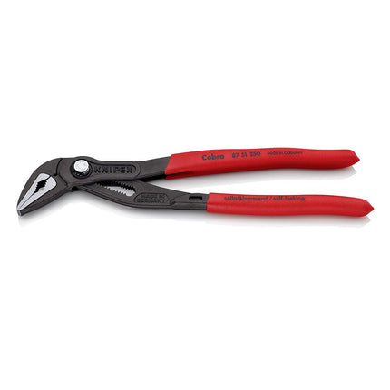 KNIPEX 8751250 Cobra ES Hightech-Wasserpumpenzange in schlanker Bauweise 250mm