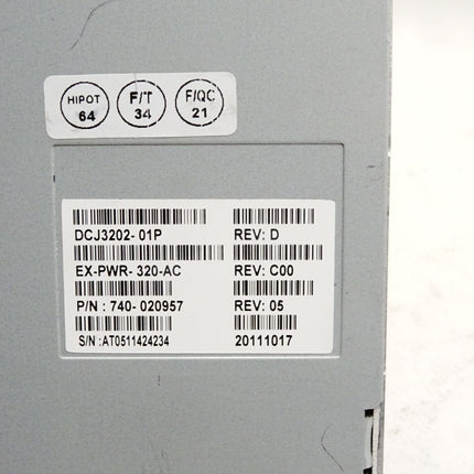 DCJ3202-01P Power Supply 320W EX-PWR-320-AC 740-020957