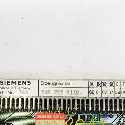 Siemens 6FX1122-2AB01 5482229102.00 E:D Sinumerik Kopplung