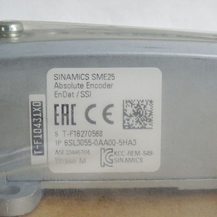 Siemens Sinamics SME25 Absolute Encoder 6SL3055-0AA00-5HA3 / Neu