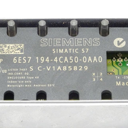 Siemens 6ES7194-4CA50-0AA0 Simatic S7 6ES7 194-4CA50-0AA0 E:01