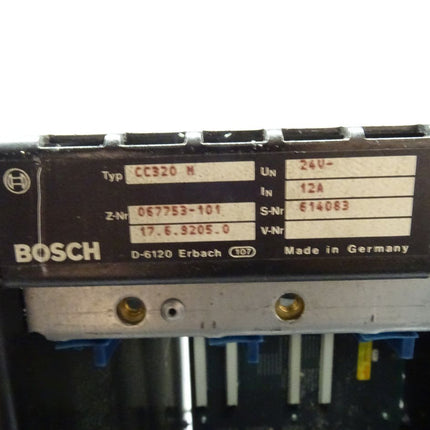 Bosch CC320 M 06753-101.17-6.9205.0 24V 12A Rack