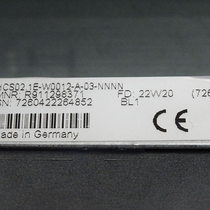 Rexroth HCS02.1E-W0012-A-03-NNNN R911298371 / Unbenutzt