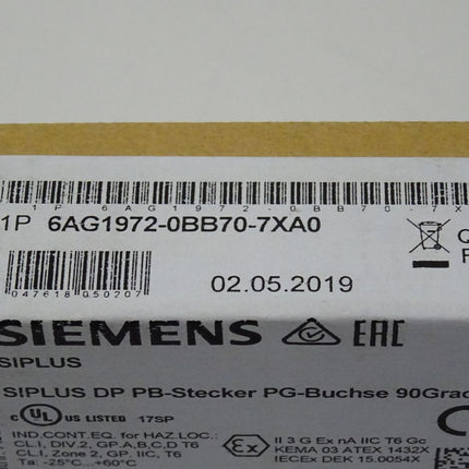 Siemens 6AG1972-0BB70-7XA0 Siplus 6AG1 972-0BB70-7XA0 neu-versiegelt