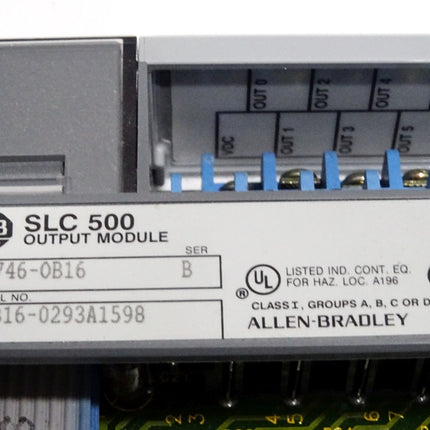 Allen Bradley SLC 500 Output Module 1746-0B16