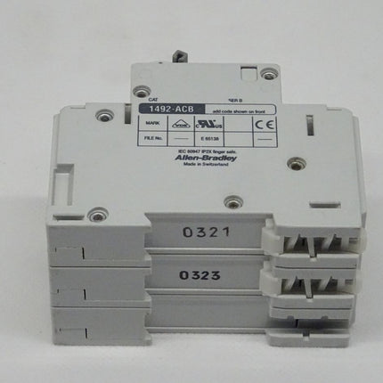 Allen Bradley 1492-ACBH1 + 1492-CB2G400 Schutzschalter