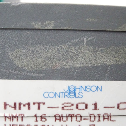 Johnson Controls NMT-201-0 NMT16 + LOGEM LGM 14.4D1