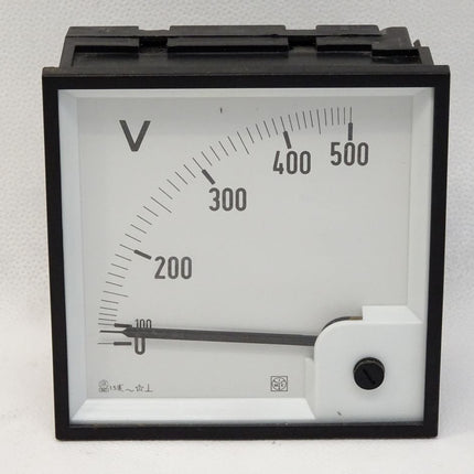 Voltmeter 0...500V Einbaugerät Drehspul-Messwerk