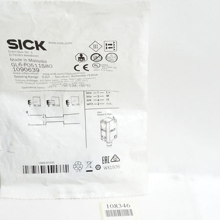 Sick 1090639 GL6-P0511S80 Lichtschranke / Neu OVP