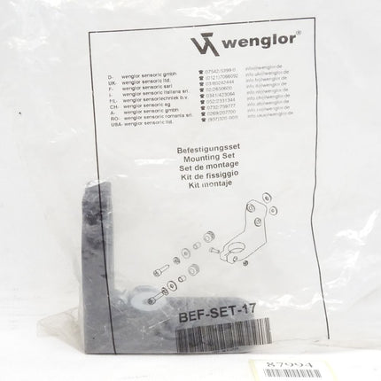 Wenglor Befestigungsset BEF-SET-17 / Neu OVP