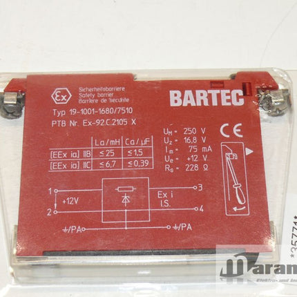 OVP Bartec Typ 19-1001-1680/7510 Sicherheitsbarriere