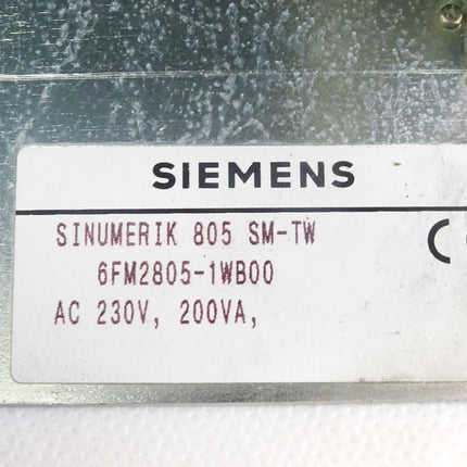 Siemens Sinumerik 805 SM-TW / 6FM2805-1WB00