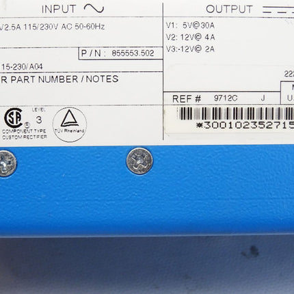 LH TMA23-122/115-230/A04 855553.502 Power Supply