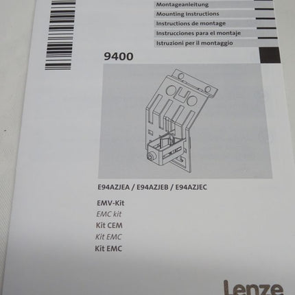 Lenze Servo Drives 9400 EMV-Kit / E94AZJEA / QEV111AC6J8C