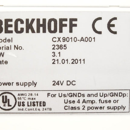 Beckhoff CX9010-A001