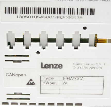 Lenze CANopen E94AYCCA HW VA