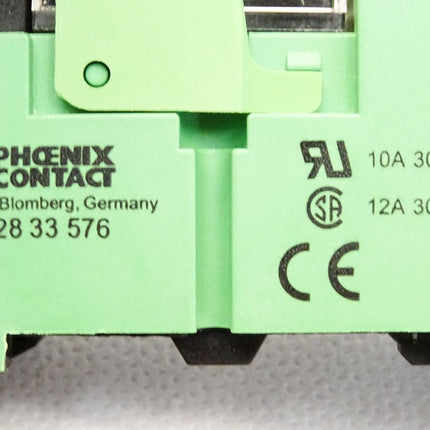 Phoenix Contact Sockel PR2-BSC3/4X21 2833576 + Relais REL-IR/L-120AC/4X21AU 2834135