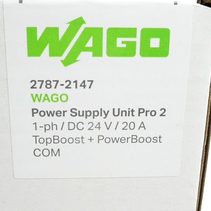 Wago 2787-2147 Power Supply Unit Pro 2 / Neu OVP