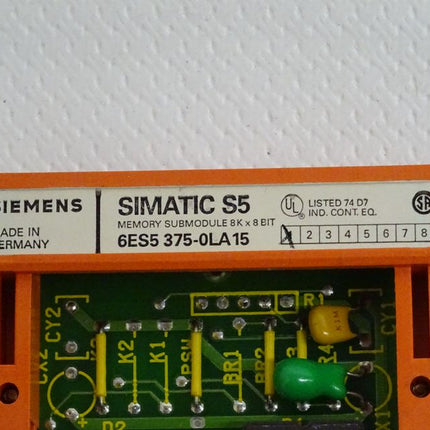 Siemens Simatic S5 Memory 6ES5 375-0LA15 Submodule