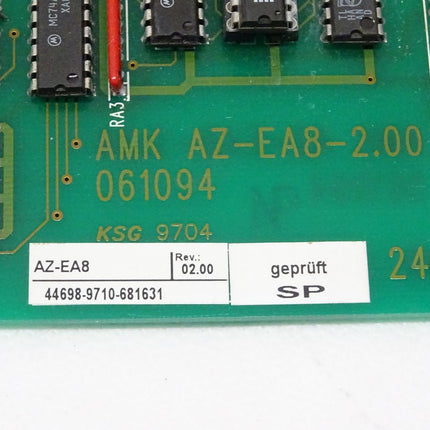 AMK AZ-EA8-2.00 / 061094 / 44698-9710-681631 Rev 02.00 AZ-EA8