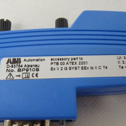 ABB BP910S Profibus-DP Steckverbinder EEx I für PTB 00 ATEX 2201 NEU-OVP