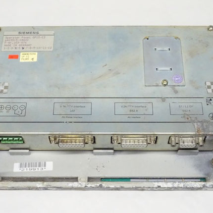 Siemens 6AV3515-1MA32 Bedienpanel OP15-C2 / 6AV3 515-1MA32 E:06