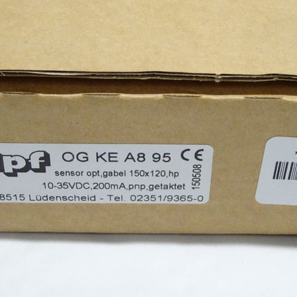 IPF OG KE A8 95 Gabellichtschranken 10-35VDC neu-OVP Gabelweite 40mm