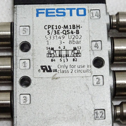 Festo 533149 CPE10-M1BH-5/3E-QS4-B Magnetventil