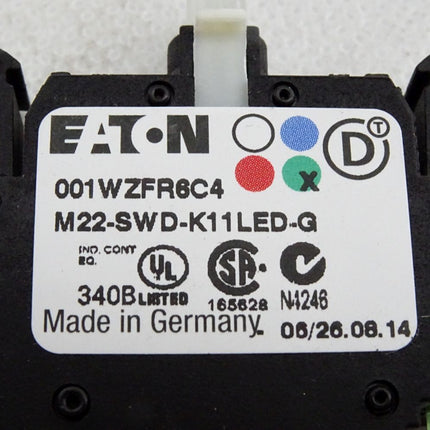 Eaton Funktionselement M22-SWD-K11LED-G / Inhalt : 9 Stück / Neu OVP