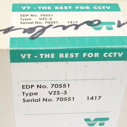 VT Videor Technical Video Transmitter VZS-3 70551 / Neu OVP