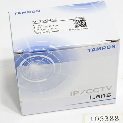 Tamron M12VG412 1/2" MP Objektiv, 4.0-12.0mm / Neu OVP