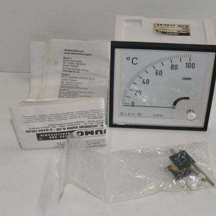 JUMO QAv-96 / 220V / 0-100C / Mess-Regler