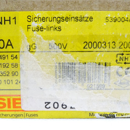 SIBA NH1 200A / 2000313 / Inhalt : 3 Stück / Neu OVP