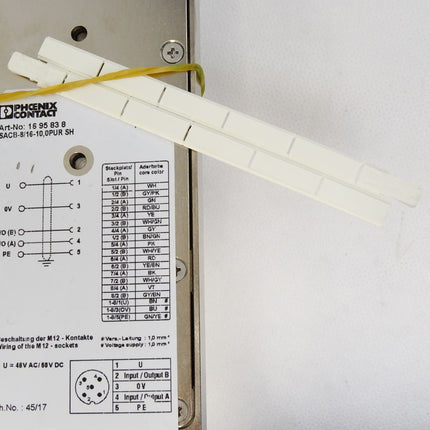 Phoenix Contact Sensor/actuator box 1695838  SACB-8/16-10,0PUR SH / Neu