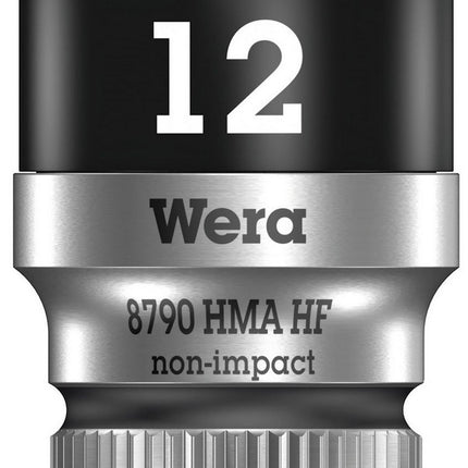 Wera 8790 HMA HF 12mm Zyklop-Steckschlüsseleinsatz 1/4" mit Haltef. 05003727001